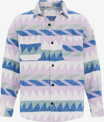 Dandalo Hemd in Lila: Vorderseite