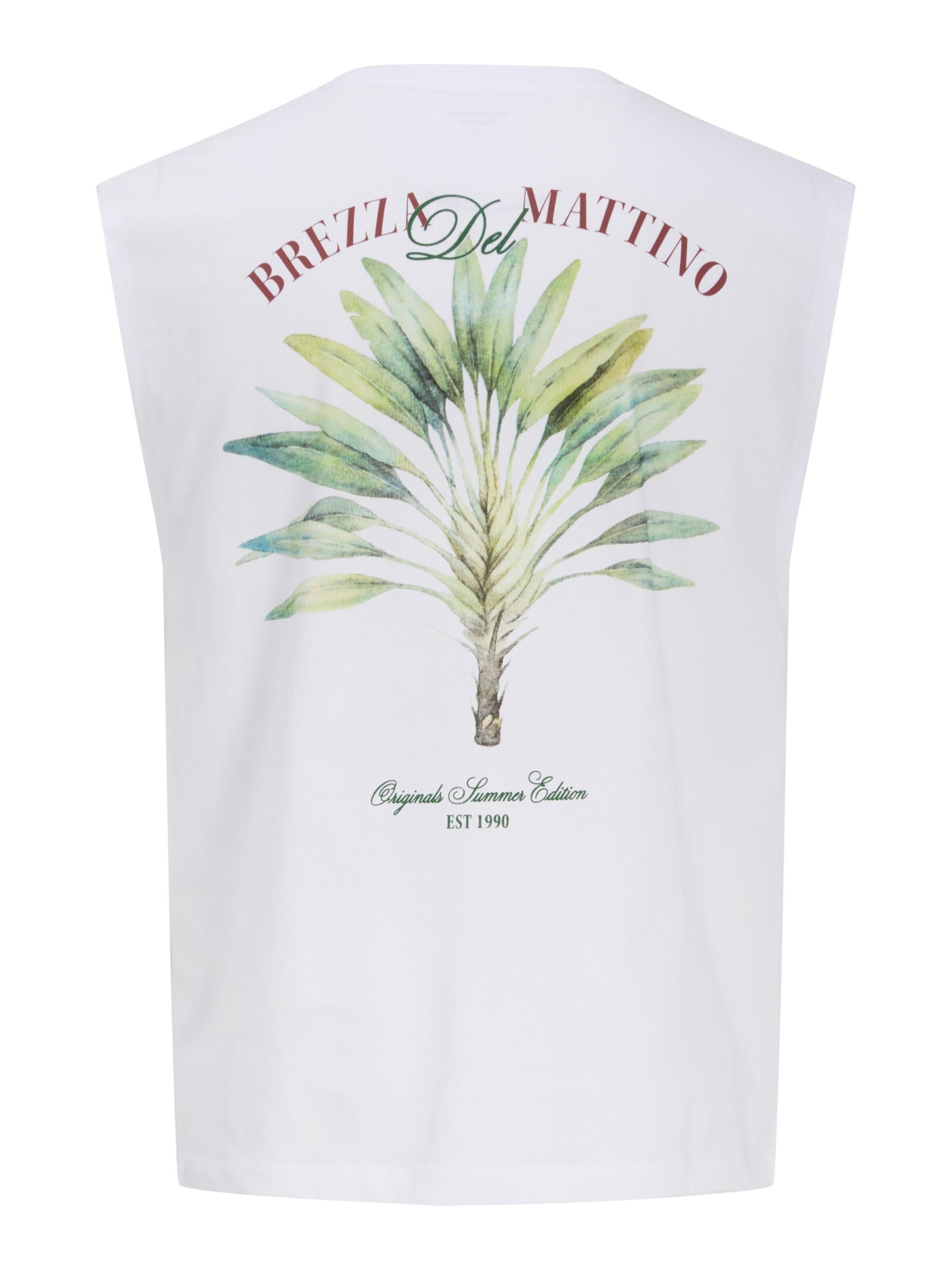 JACK & JONES - Camiseta en blanco