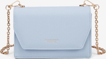 Borsa a tracolla 'Borsa a Tracolla Donna Diana&Co Poliestere Bottone Magnetico Tracolla Catena Rimovibile' di Diana&Co. in blu: frontale
