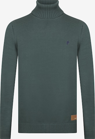 DENIM CULTURE Sweater 'Jason' in Green: front