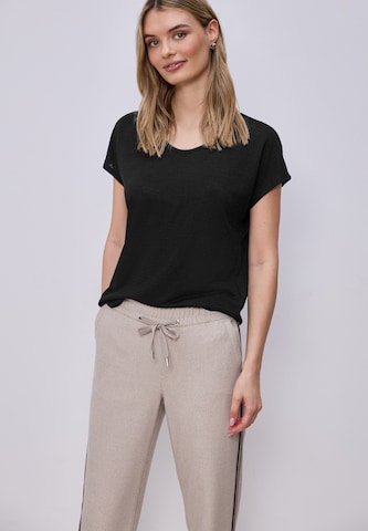 STREET ONE Shirt in Black: front