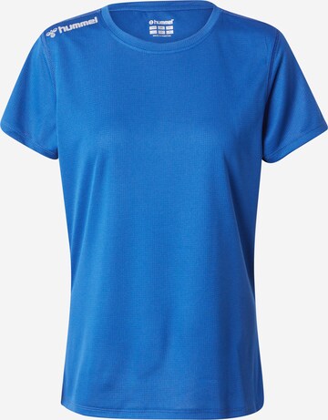 Hummel Funkční tričko – modrá: přední strana