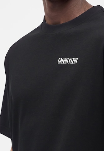 Calvin Klein Jeans - Camisa 'CALVIN OR NTHING' em preto