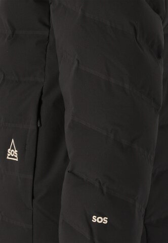 SOS Sports jacket 'Fieberbrunn' in Black