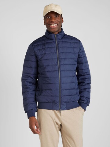 Hackett London Between-Season Jacket in Blue: front