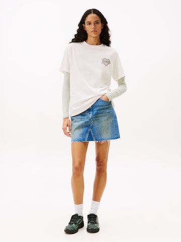 Tommy Jeans Shirt 'HEART' in White