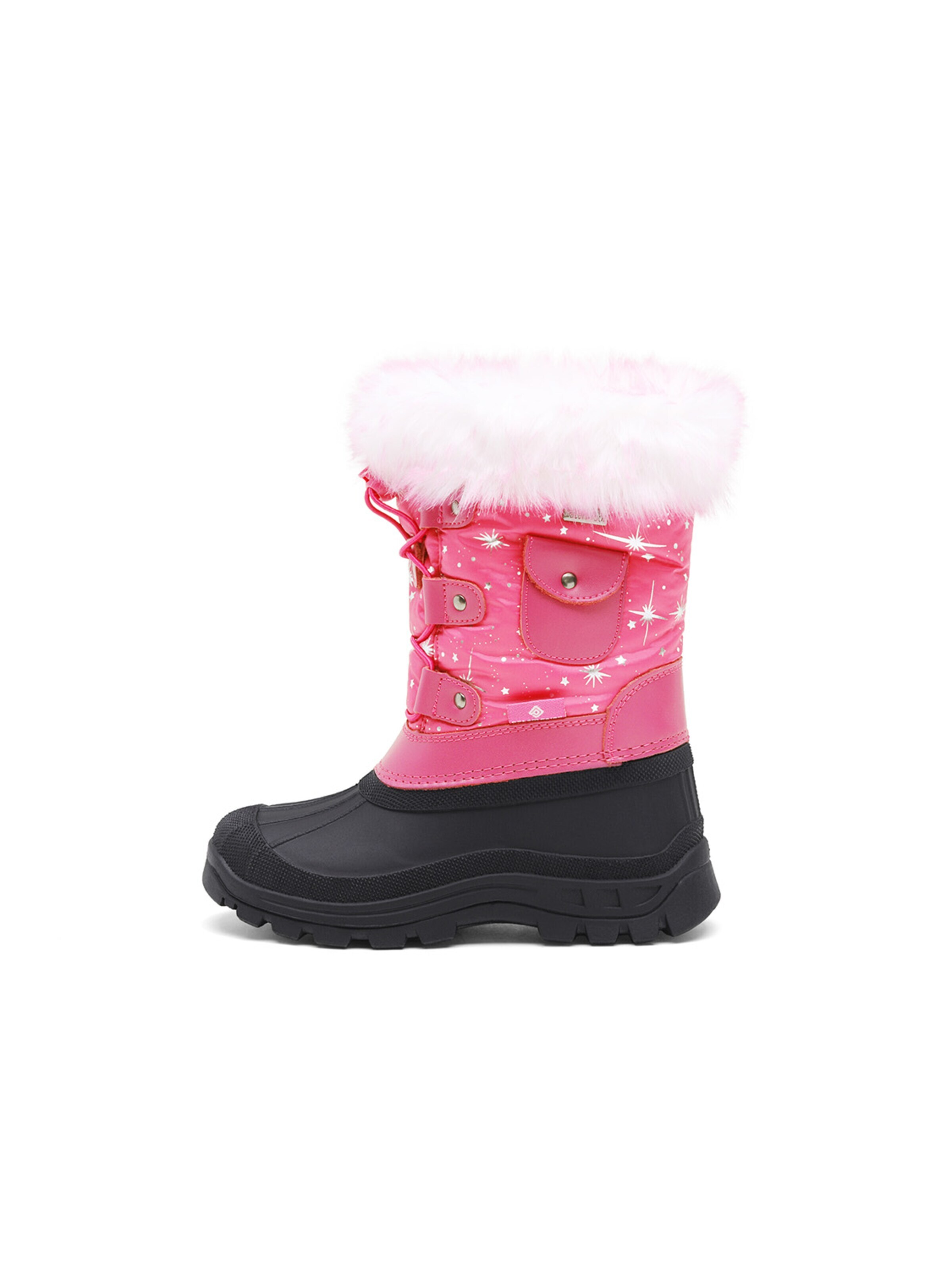 Bottes 'DREAM PAIRS Jungen Mädchen Schneestiefel Fashion Schnürstiefel' Dream Pairs en rose