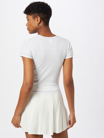 BDG Urban Outfitters Koszulka 'NATURE RULES EVERYTHING' w kolorze biały