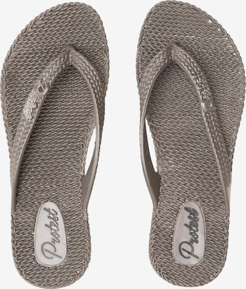 PROTEST Slipper 'STAMP JR' in Silver