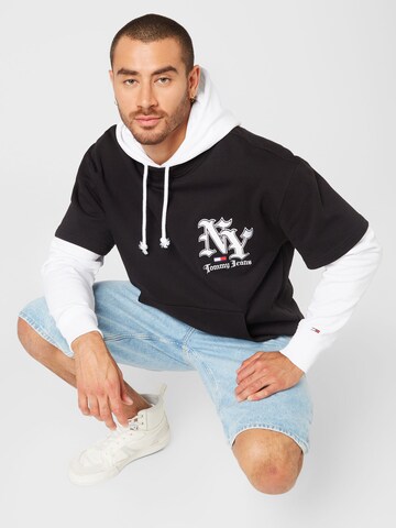 Sweat-shirt 'NY GRUNGE' Tommy Jeans en noir
