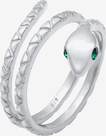 ELLI Ring 'Pinky' i silver: framsida