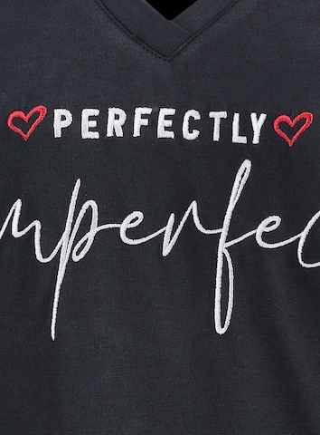 Tricou 'PERFECTLY' de la Key Largo pe negru