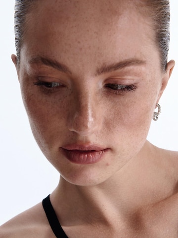 Boucles d'oreilles 'RONDE' REYTEL en argent