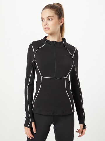 aim'n Athletic Sweater in Black: front