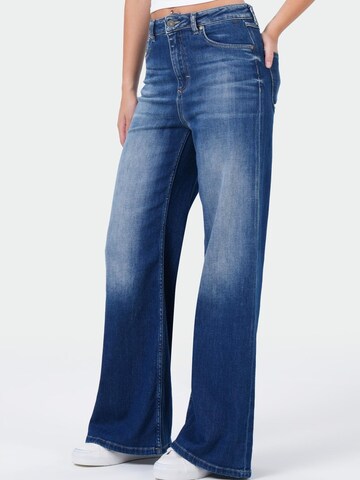 M.O.D MIRACLE OF DENIM Bő szár Farmer - kék