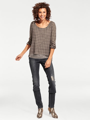 heine - Blusa en marrón
