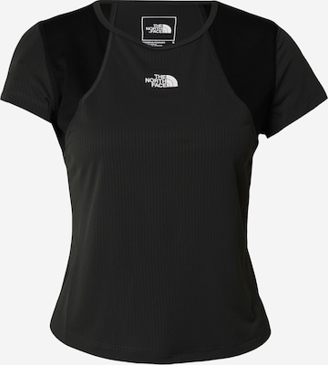 THE NORTH FACE Funktionsshirt in Schwarz: predná strana