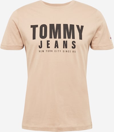 Tommy Jeans Camiseta en beige / negro, Vista del producto