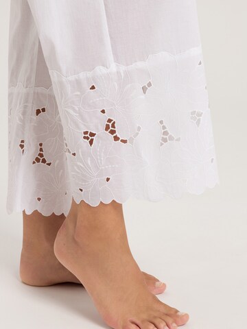 Hanro Pajama Pants ' Klara ' in White