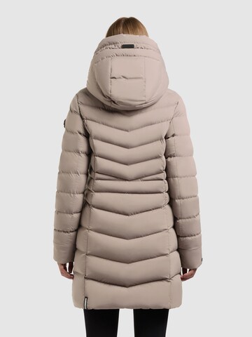 khujo Winter Coat 'Tuhani5' in Grey