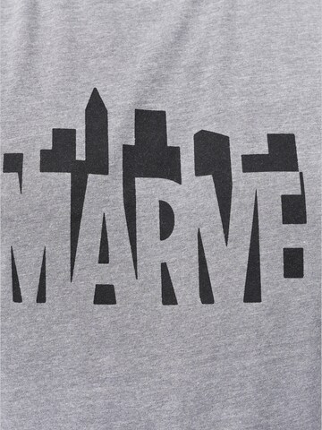 Maglietta 'Marvel City' di Recovered in grigio