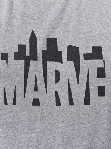 Recovered T-Shirt 'Marvel City' in Grau