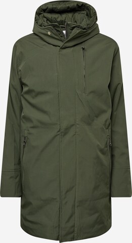 KnowledgeCotton Apparel Parka in Grün: Vorderseite