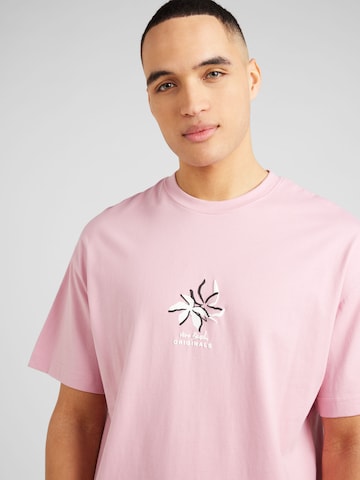 JACK & JONES T-Shirt 'EASTER ACTIVITY' in Pink