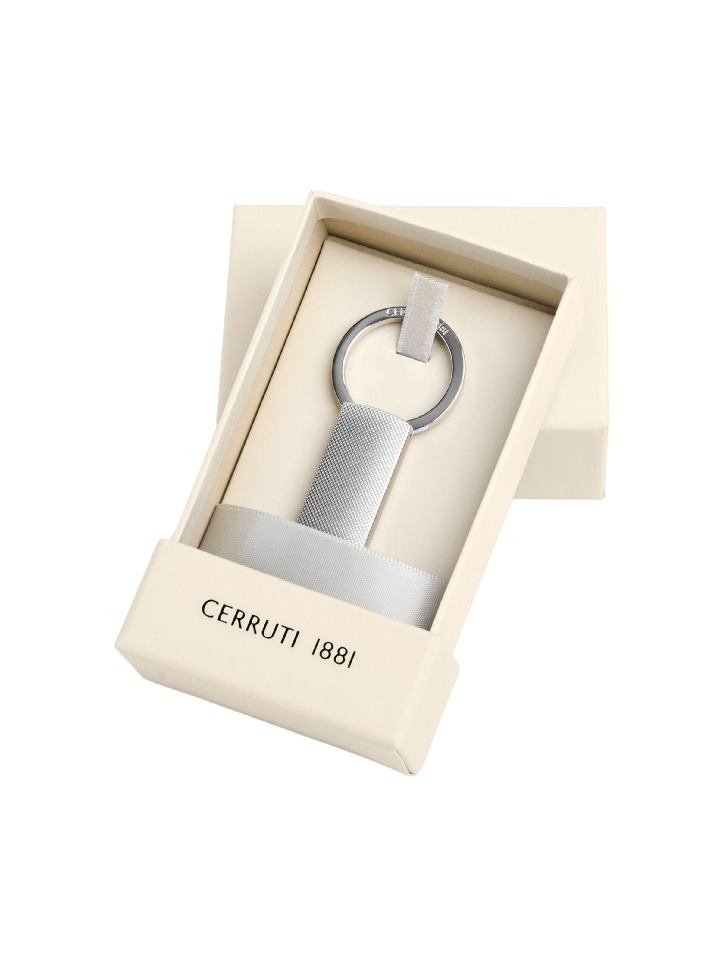 CERRUTI 1881 Key ring in Silver