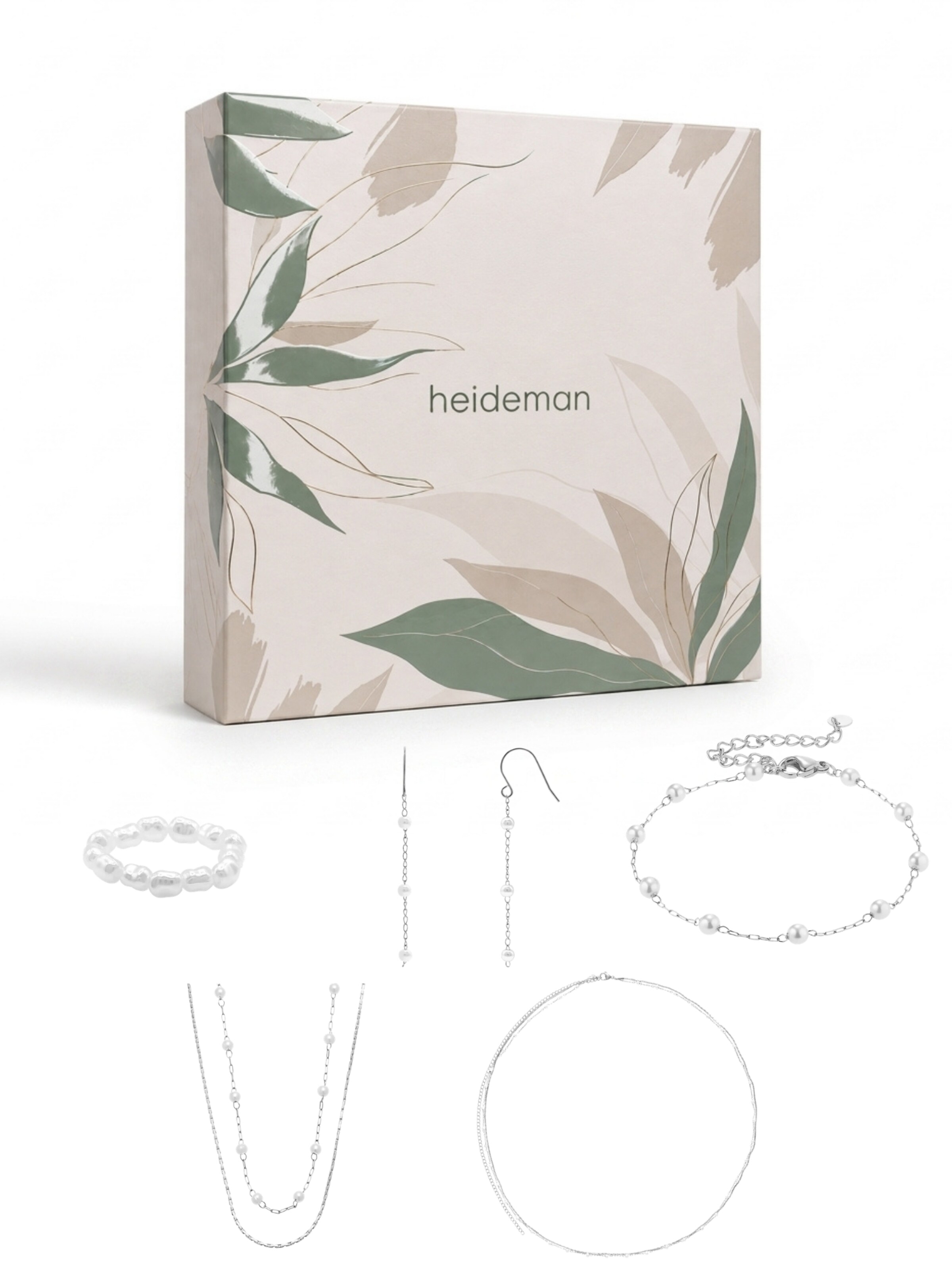 Parure de bijoux 'Ibiza' Heideman en argent
