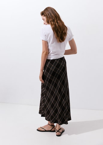 Gonna 'TAMARA' di MANGO in marrone
