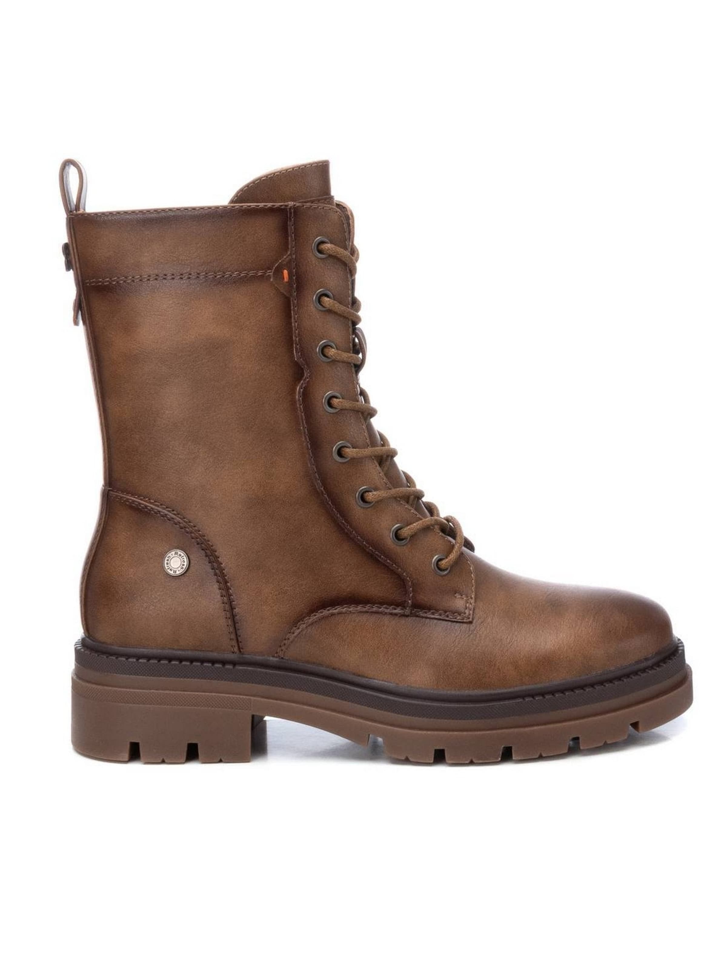 Stivale stringato 'Anfibi - 171977' di Refresh in grigio: frontale