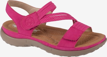 Rieker Sandaal 'Rieker Sandals 64870' in Roze: voorkant