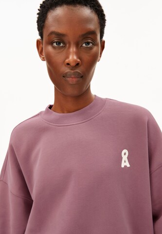 Sweat-shirt 'ALIZAA' ARMEDANGELS en violet