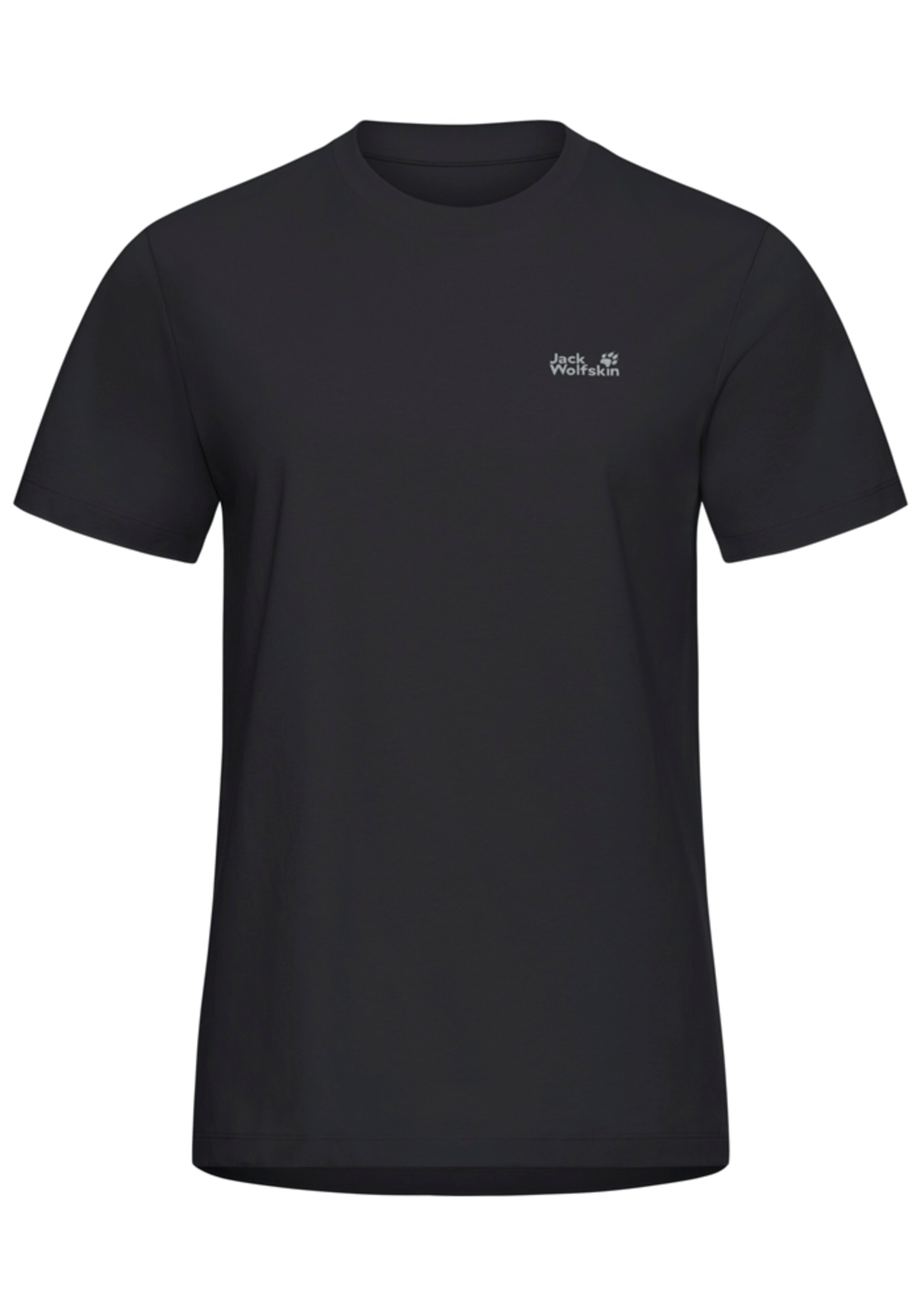 JACK WOLFSKIN Performance Shirt in Black: front