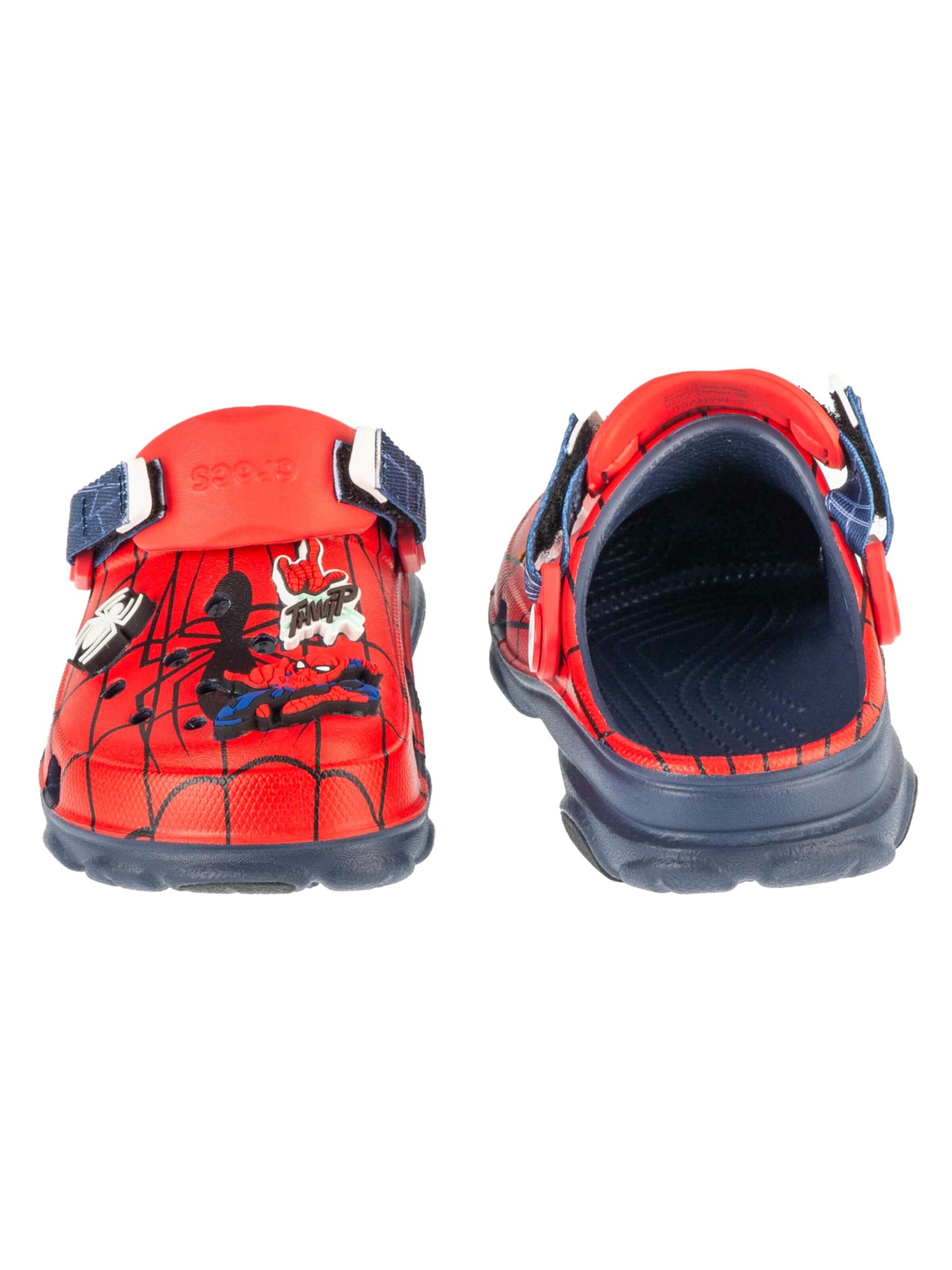 Crocs Sandalen 'Crocs Team Spiderman All Terain Kids Clog' in Rood