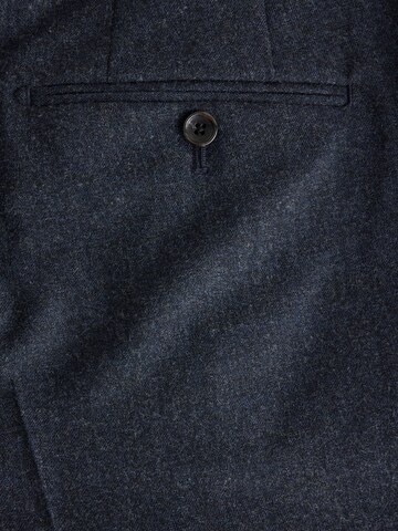 Next Slim fit Pleated Pants in Blue