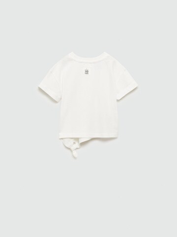 MANGO KIDS Тениска 'Nala' в бяло