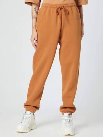 ABOUT YOU x Dardan Loose fit Pants 'Marlo' in Brown