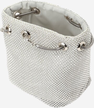 PIECES Pouch 'PARI' in Silver