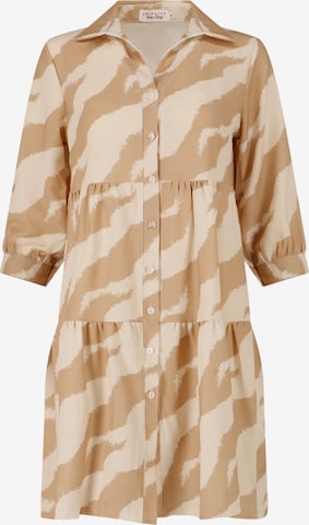 Robe-chemise LolaLiza en beige : devant