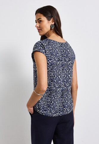 STREET ONE Bluse 'Laurentia' in Blau