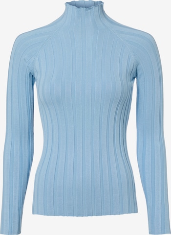 Pull-over Marie Lund en bleu : devant