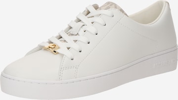 MICHAEL Michael Kors - Sapatilhas baixas 'KEATON' em branco: frente