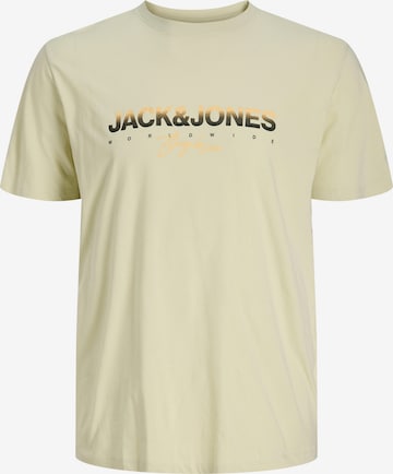Jack & Jones Plus Футболка 'JORCANGGU' в Зеленый: спереди