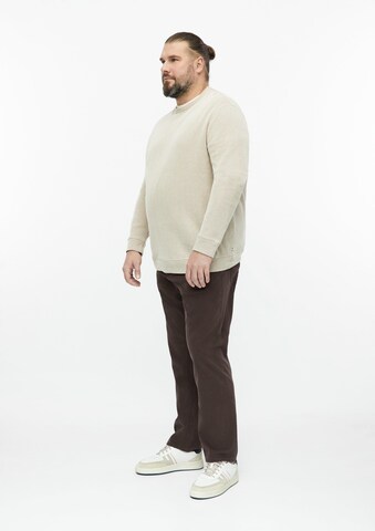 s.Oliver Men Big Sizes Sweatshirt in Beige