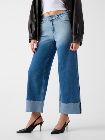 GUESS Wide leg Jeans in Blue: front