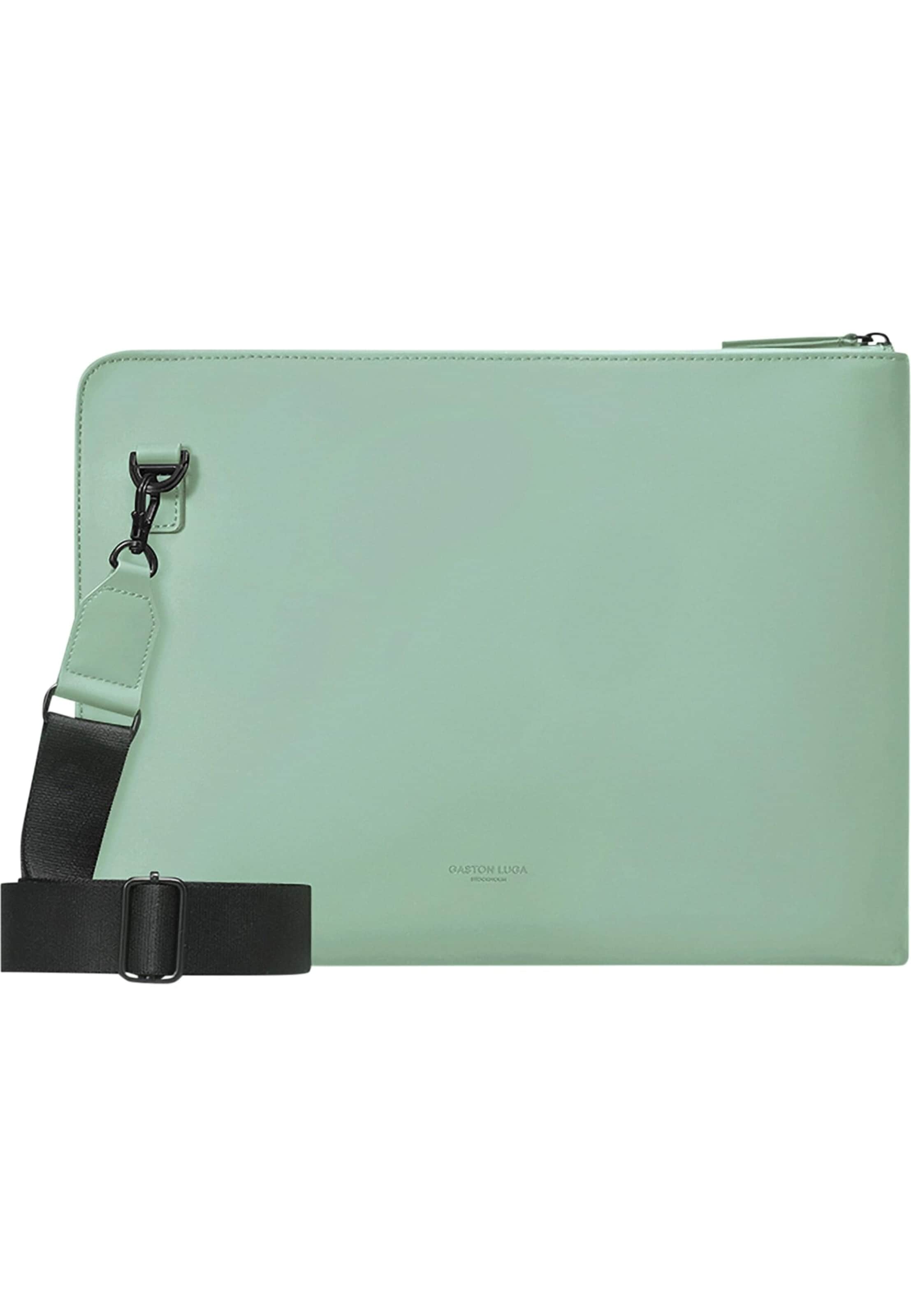 Gaston Luga Taška na notebook – zelená: přední strana