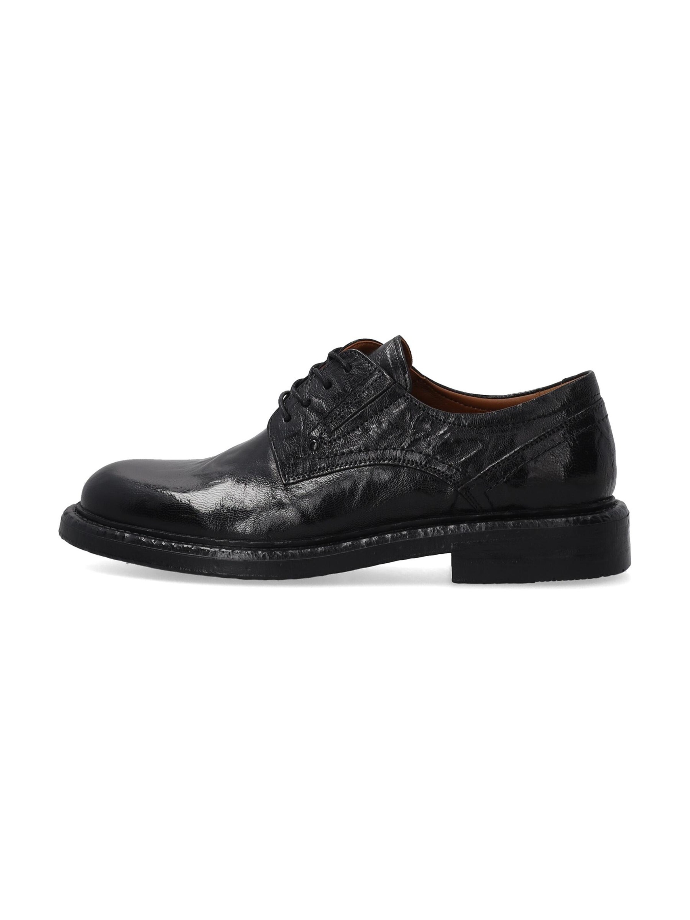 VENEZIA Schnürschuh‌ in Schwarz: Vorderseite