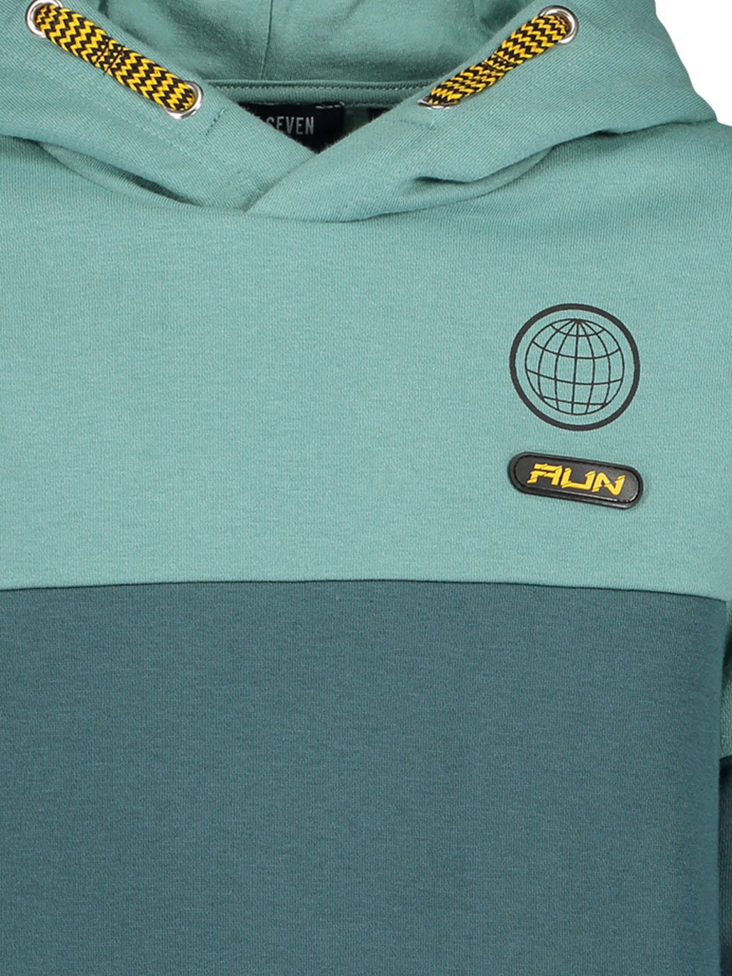 Sweat BLUE SEVEN en vert